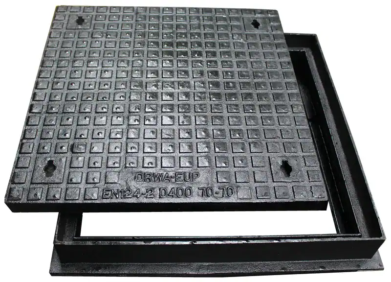 Regard de voirie en fonte nodulaire classe D400